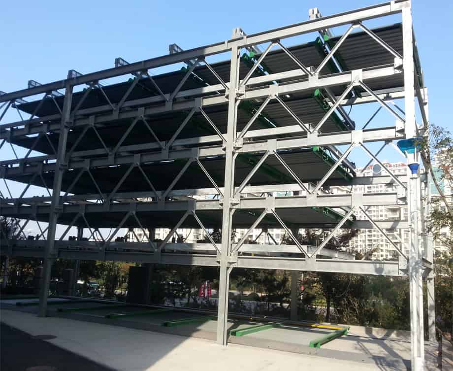 PSH多層升降橫移機械立體停車位設備