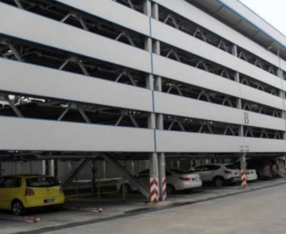 PSH5五層升降橫移機械立體停車位設備