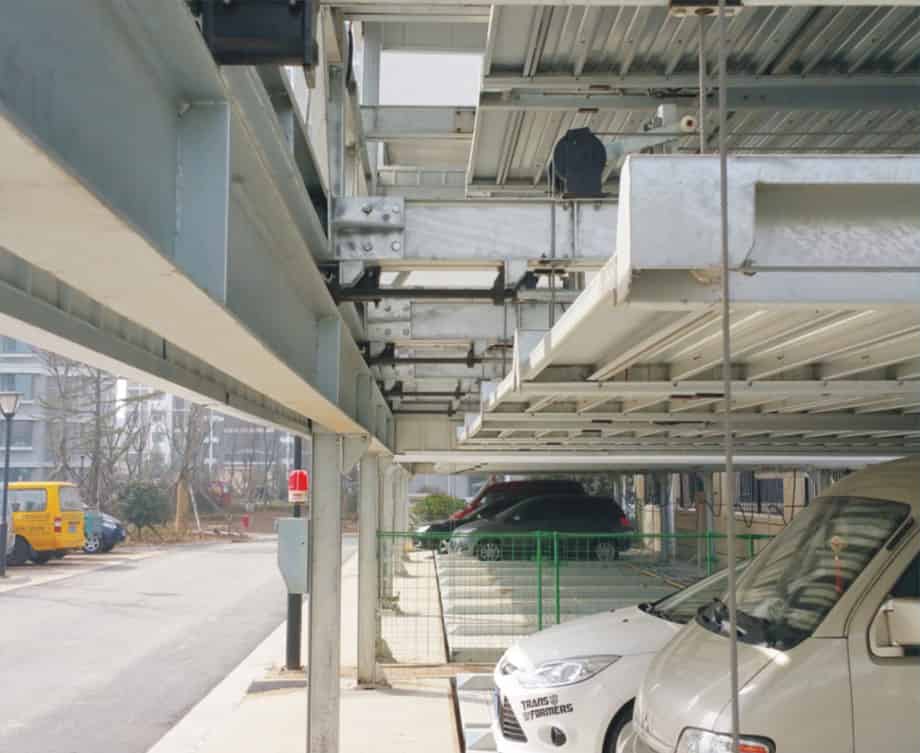PSH2二層升降橫移機械立體停車位設備
